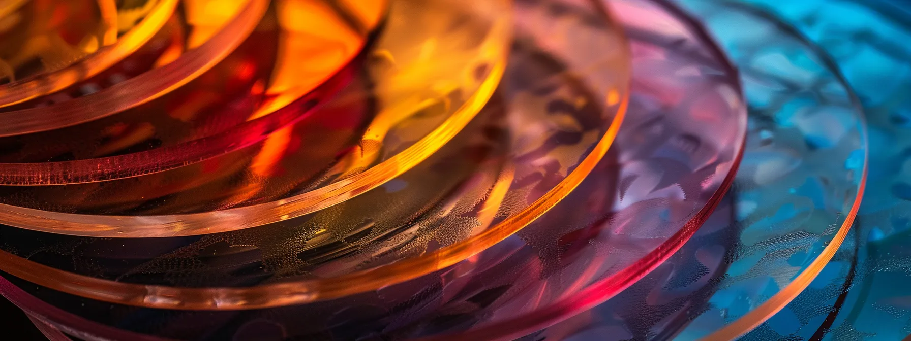 a stack of colorful, overlapping circles representing annuity annuities.
